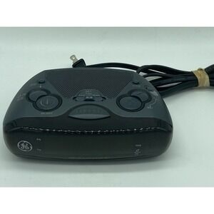GE General Electric Vintage AM/FM Alarm Clock Radio LCD Display‎ Model 7-4837C
